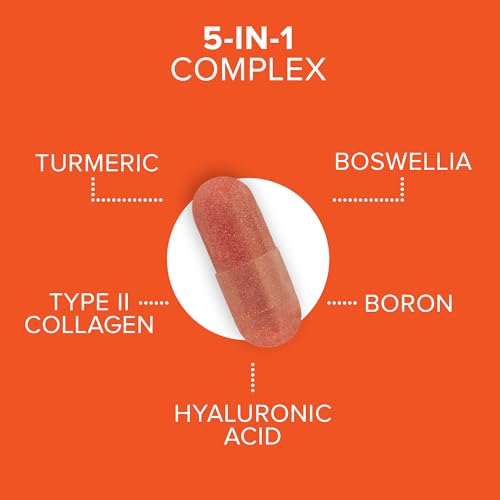 Qunol 5-in-1 Joint Health Support Capsules Ukuran Dosis